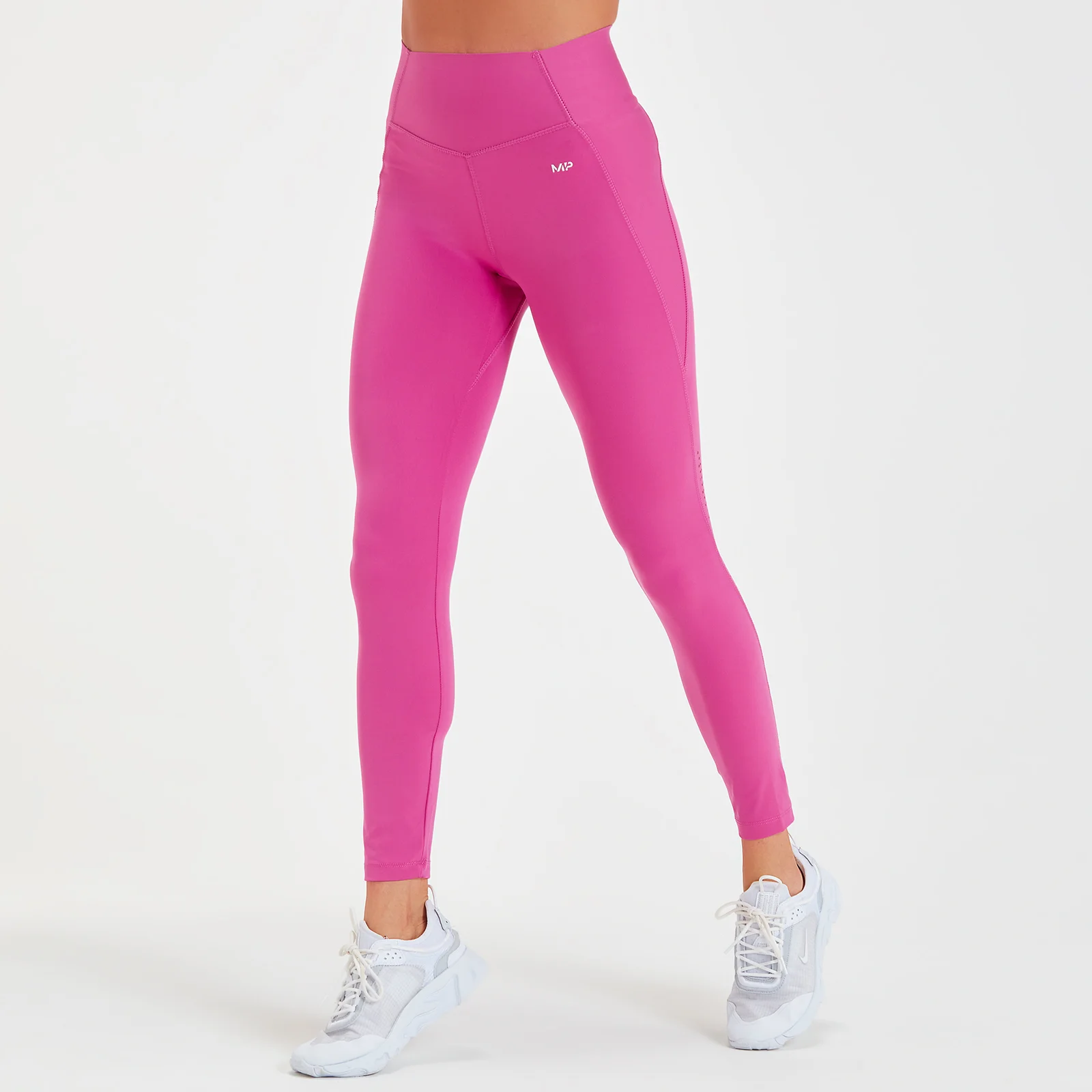 MP Women's Sculpt Laser Cut Leggings - Orchid - XXS 画像 1