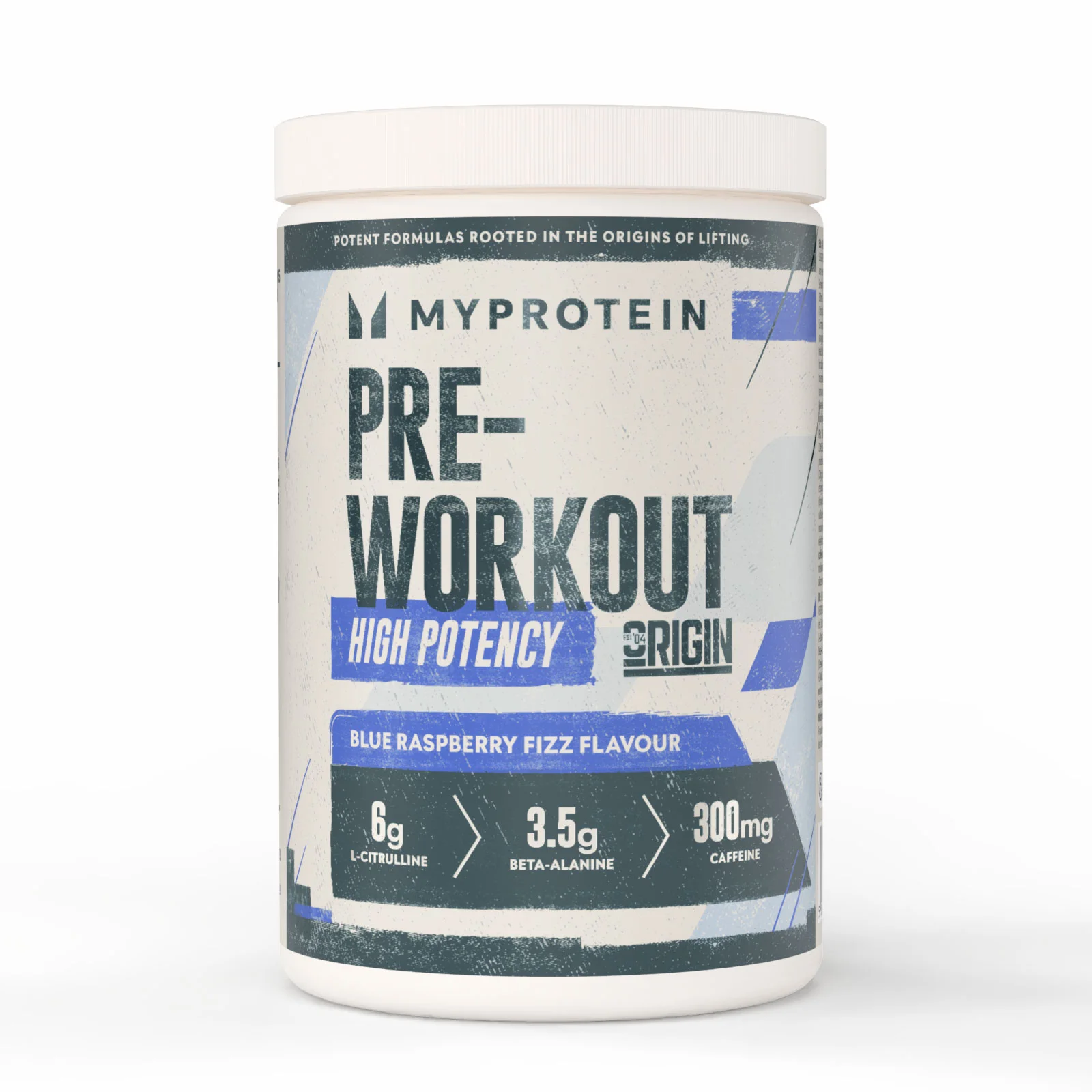 Origin Pre-Workout - 600G - 30食分 - ブルーラズベリー 画像 1