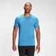 MP メンズ・パフォーマンス・ショートスリーブ・Tシャツ - Bright Blue Marl