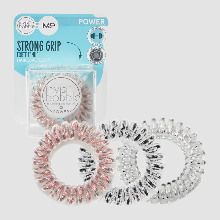 MP X Invisibobble® パワー リフレクティブ - カラーミックス - 3個入り