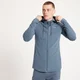 MP メンズ フォーム ジップアップ パーカー - スティール ブルー