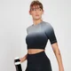 MP Women's Velocity Ultra Seamless Crop Top - Black