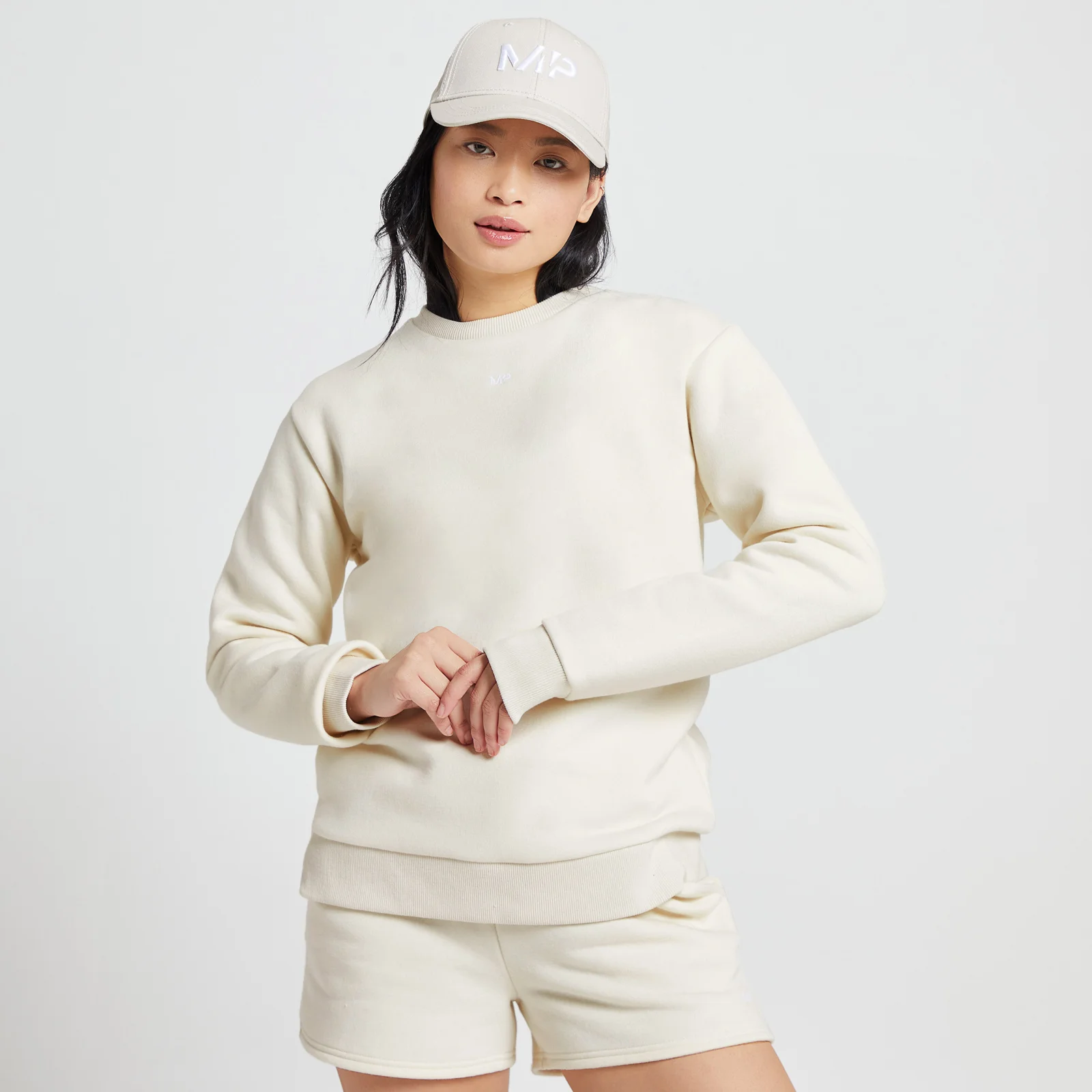 MP レディース エッセンシャル スウェットシャツ - エクリュ - XXS 画像 1