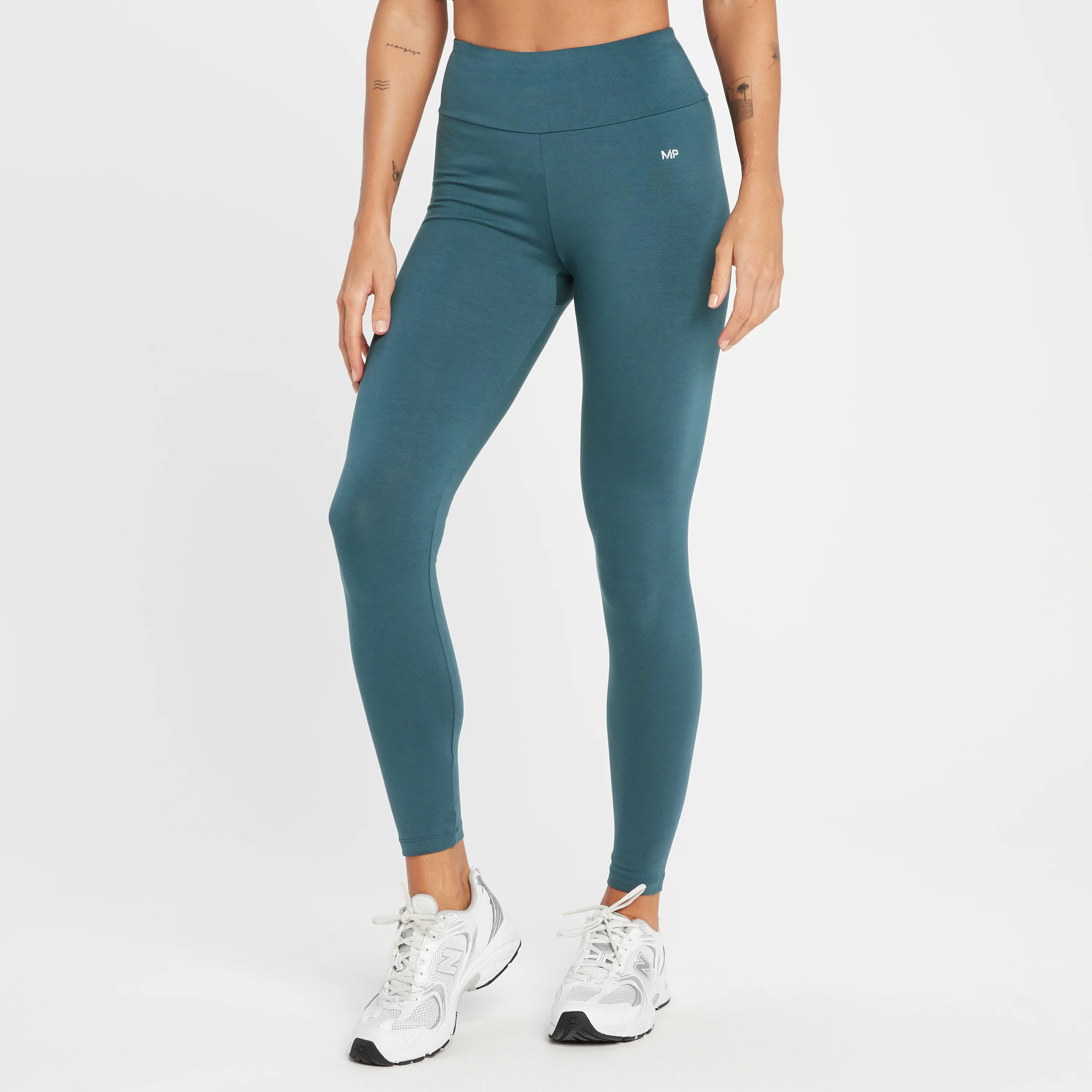 MP Women's Essentials Leggings - スモーク ブルー - XXS 画像 1