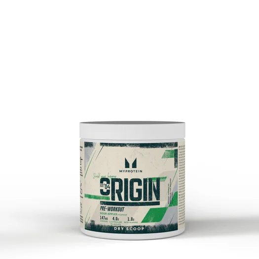 Origin プレワークアウト ドライ スクープ(ビルダー飲み用) - 18食分 - サワーアップル