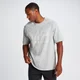 MP メンズ テンポ オーバーサイズ コットン Tシャツ - ストーム マール