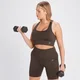MP レディース シェイプ シームレス スポーツ ブラ - コーヒー