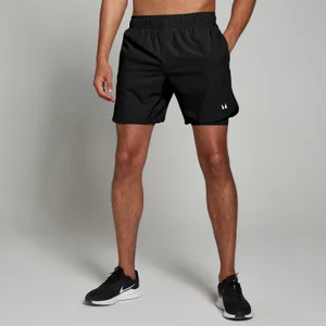 MP メンズ 2イン1 トレーニング ショーツ - ブラック - Size S