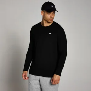 MP メンズ レスト デー ロングスリーブ トップ - ブラック - Size M
