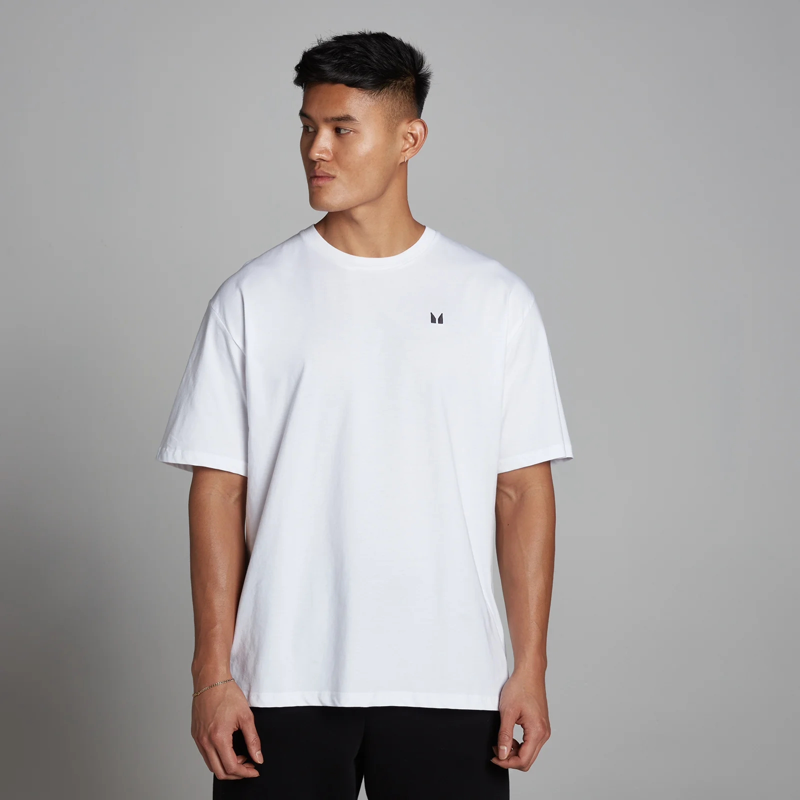MP メンズ レスト デー オーバーサイズ Tシャツ - ホワイト - S 画像 1