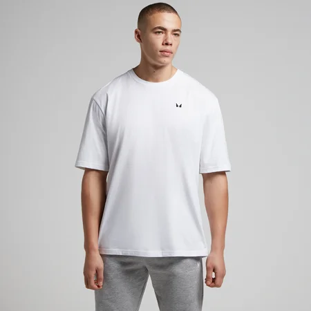 MP メンズ レスト デー オーバーサイズ Tシャツ - ホワイト