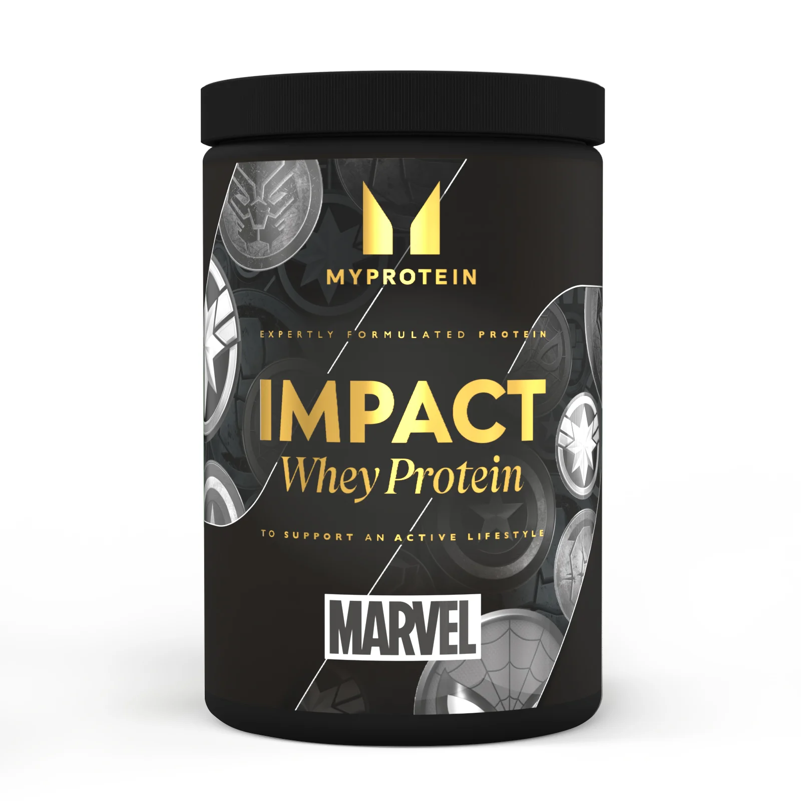 Impact ホエイ プロテイン - MARVEL - 625g - チョコレートピーナッツプレッツェル 画像 1