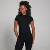 MP レディース テンポ ボディ フィット ショートスリーブ Tシャツ - ブラック