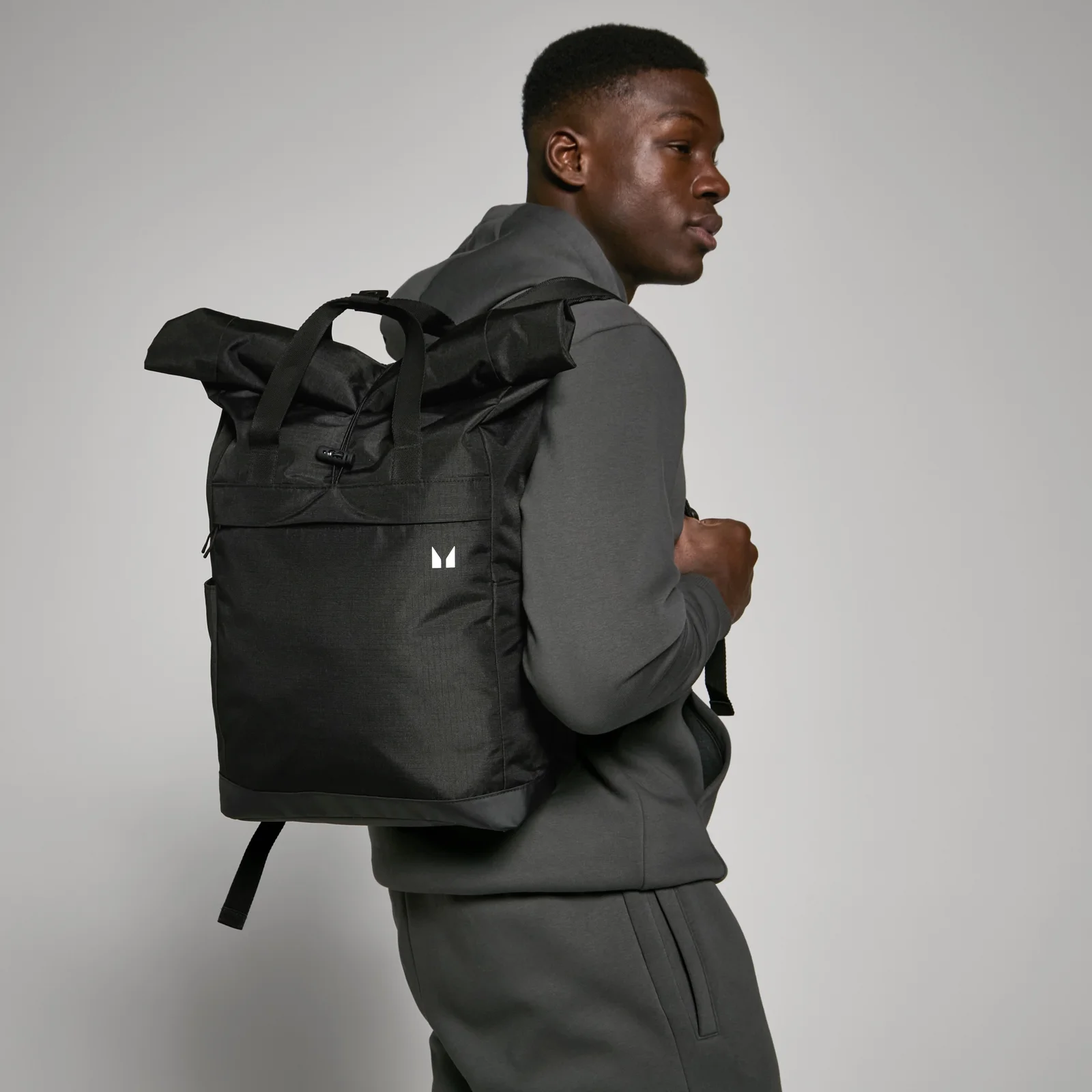 MP Foldable Backpack - Black 画像 1