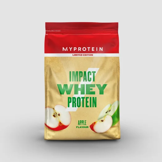 Impact ホエイ プロテイン - りんごフレーバー - 1kg - りんご