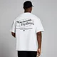 MP メンズ ヘルス&ウェルネス グラフィック オーバサイズ Tシャツ - ホワイト