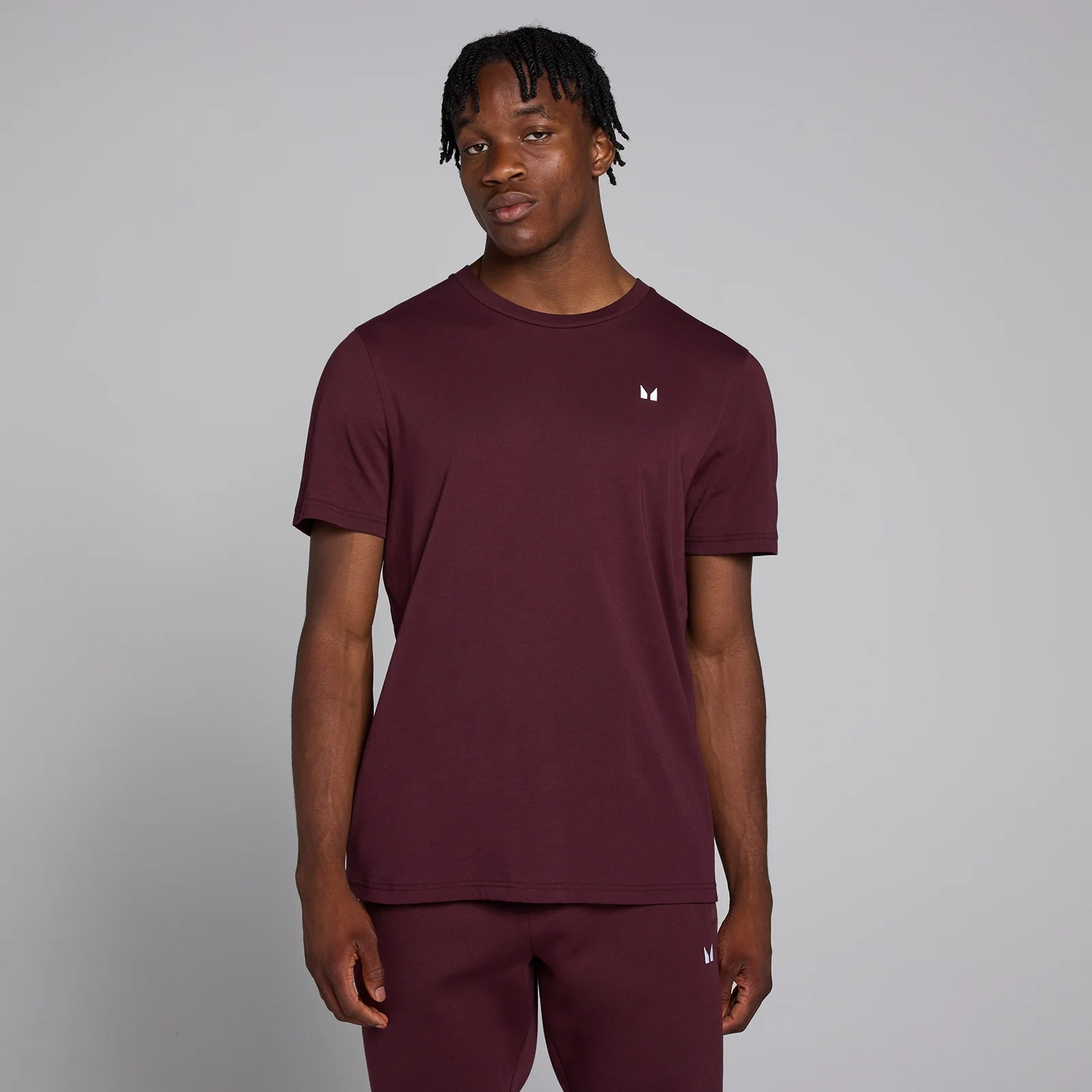 MP メンズ レストデイ ショートスリーブ Tシャツ - ディープベリー - XXL 画像 1