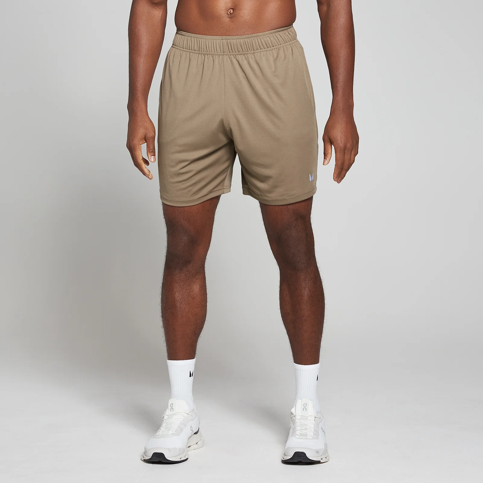 MP Men's Lightweight 7 Inch Training Shorts - Soft Brown - L 画像 1