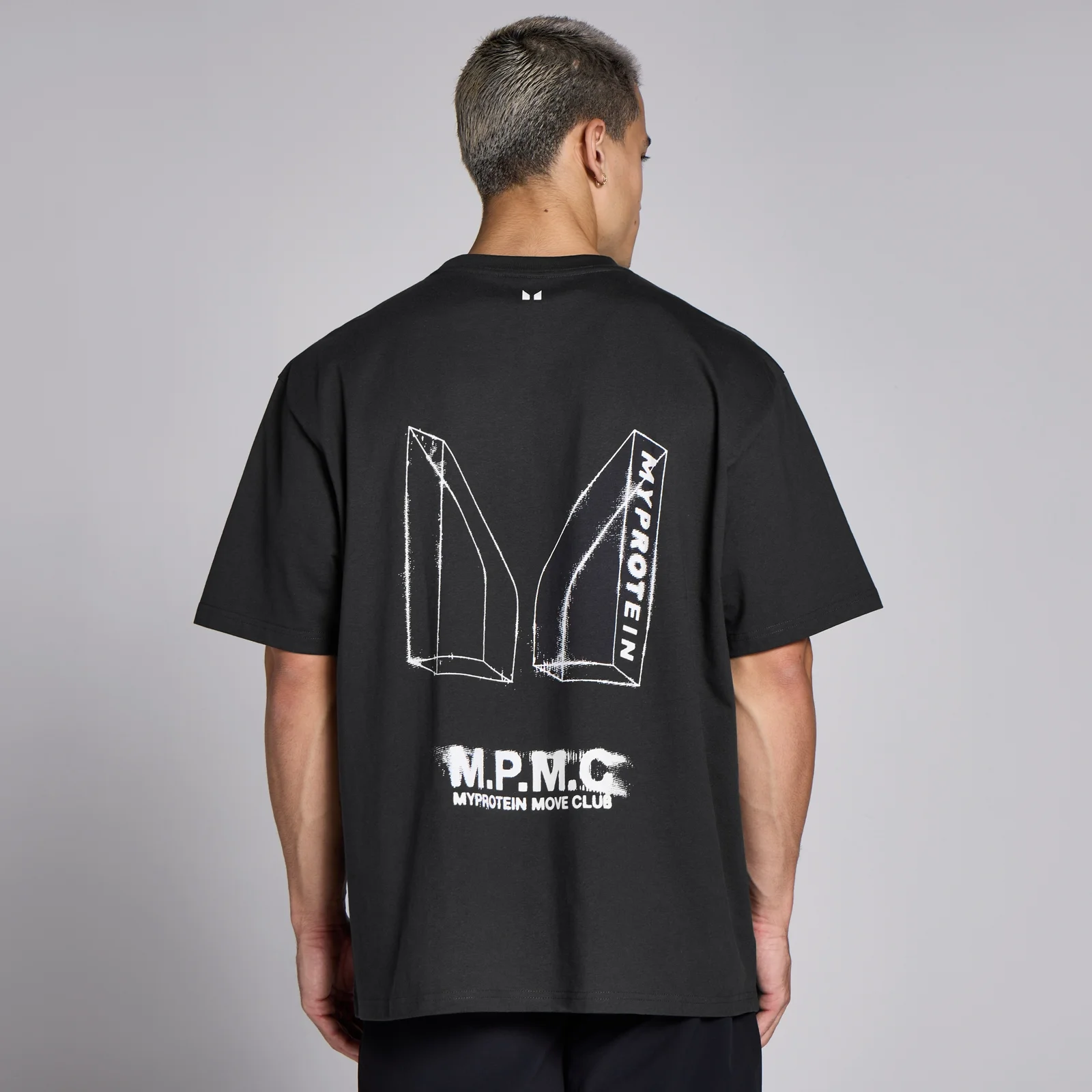 MP ライフスタイル グラフィック Tシャツ - ウォッシュドブラック - XXL-XXXL 画像 1