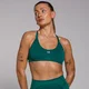 MP レディース テンポ シームレス ハイブリッド スポーツ ブラ - ディープティール