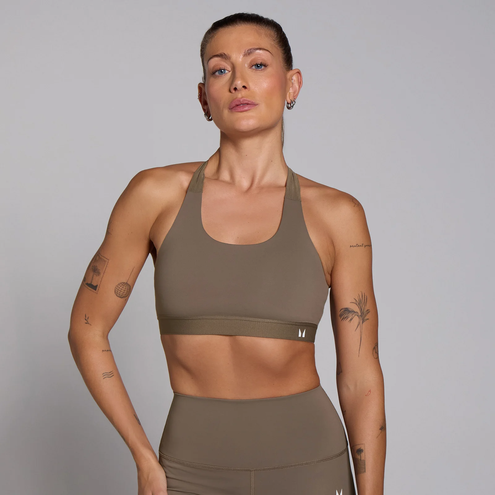 MP レディース パワー クロス バック スポーツ ブラ - S 画像 1