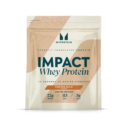 Impact ホエイ プロテイン - 香港珈琲ミルクティーフレーバー - 1kg - 香港珈琲ミルクティー