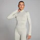 MP レディース シェイプ シームレス ジップスルー ジャケット - アッシュ