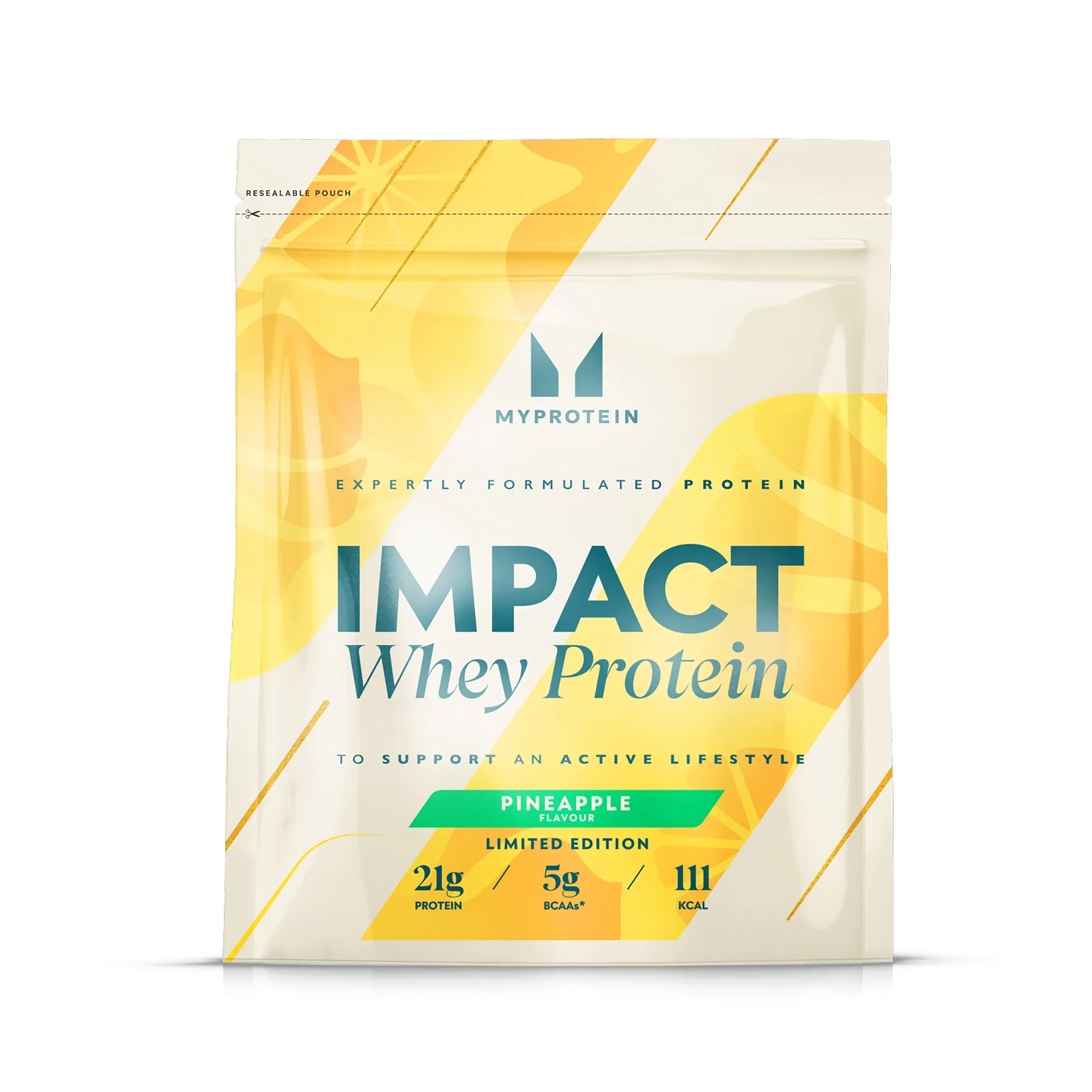 Impact ホエイ プロテイン - パイナップル - 1kg - パイナップル 画像 1