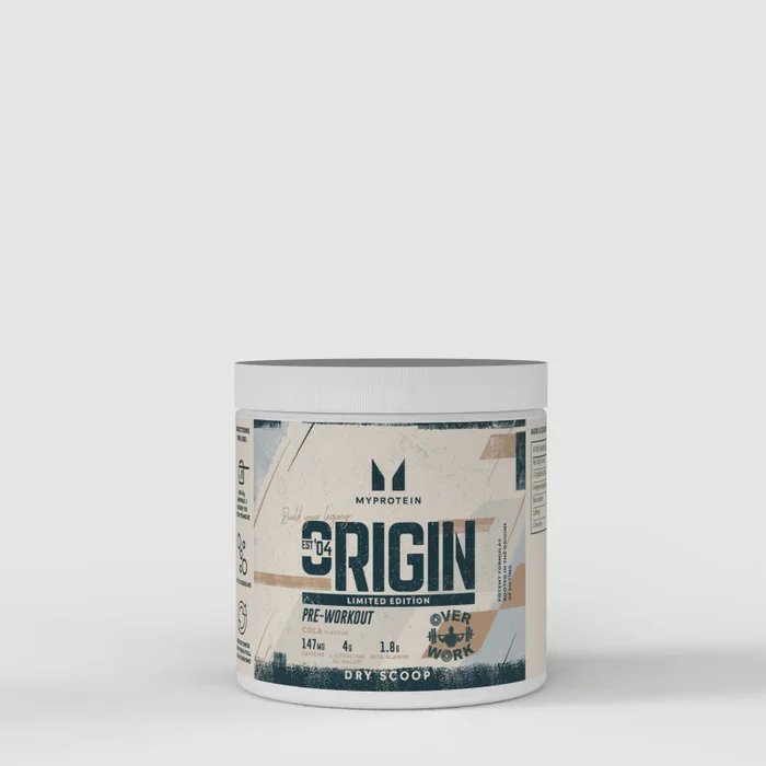 Origin プレワークアウト ドライ スクープ(ビルダー飲み用) – コーラフレーバー