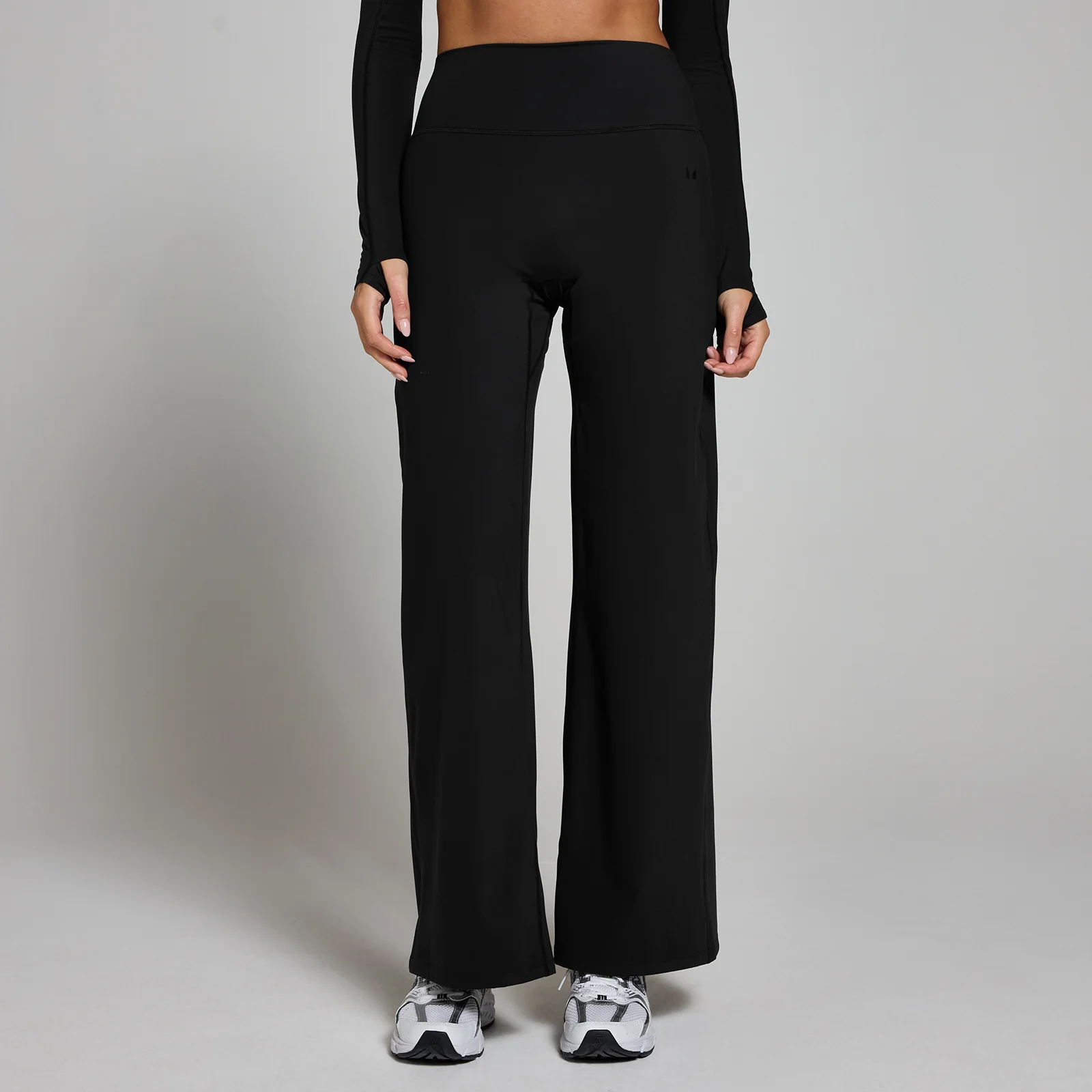 MP レディース テンポ ワイドレッグ レギンス - ブラック - XS 画像 1