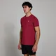 MP メンズ アクティブ グリッド Tシャツ - ディープレッド