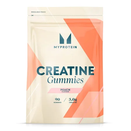 クレアチン グミ - 90 GUMMIES - 30食分 - ピーチ