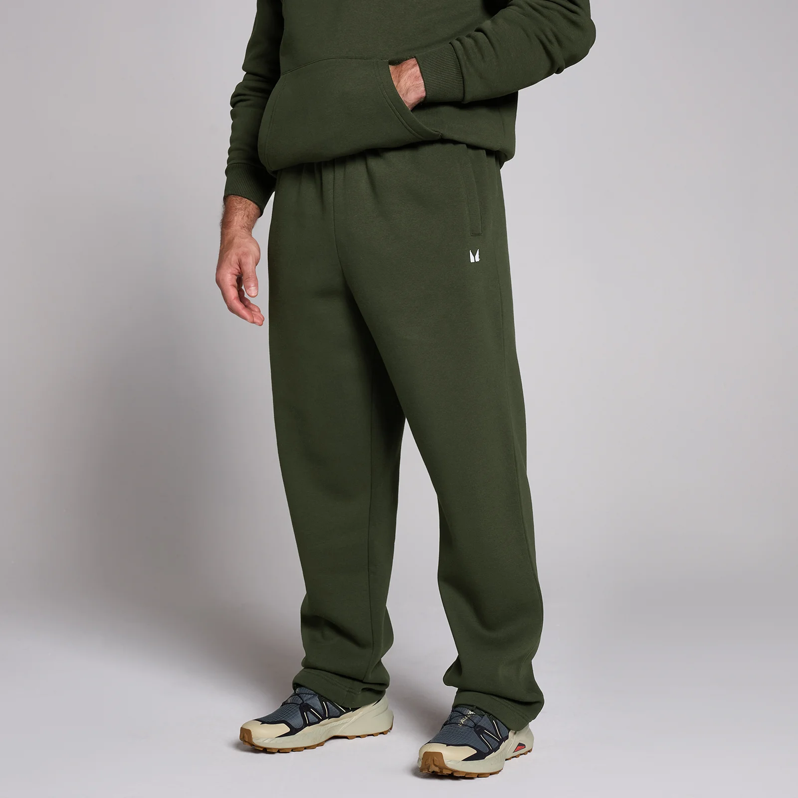 MP メンズ Rest Day ストレートレッグ ジョガーパンツ - フォレストグリーン - S 画像 1