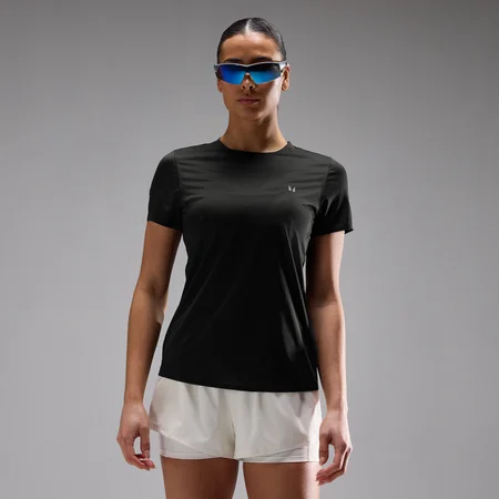 MP レディース Velocity Ultra メッシュTシャツ - ブラック