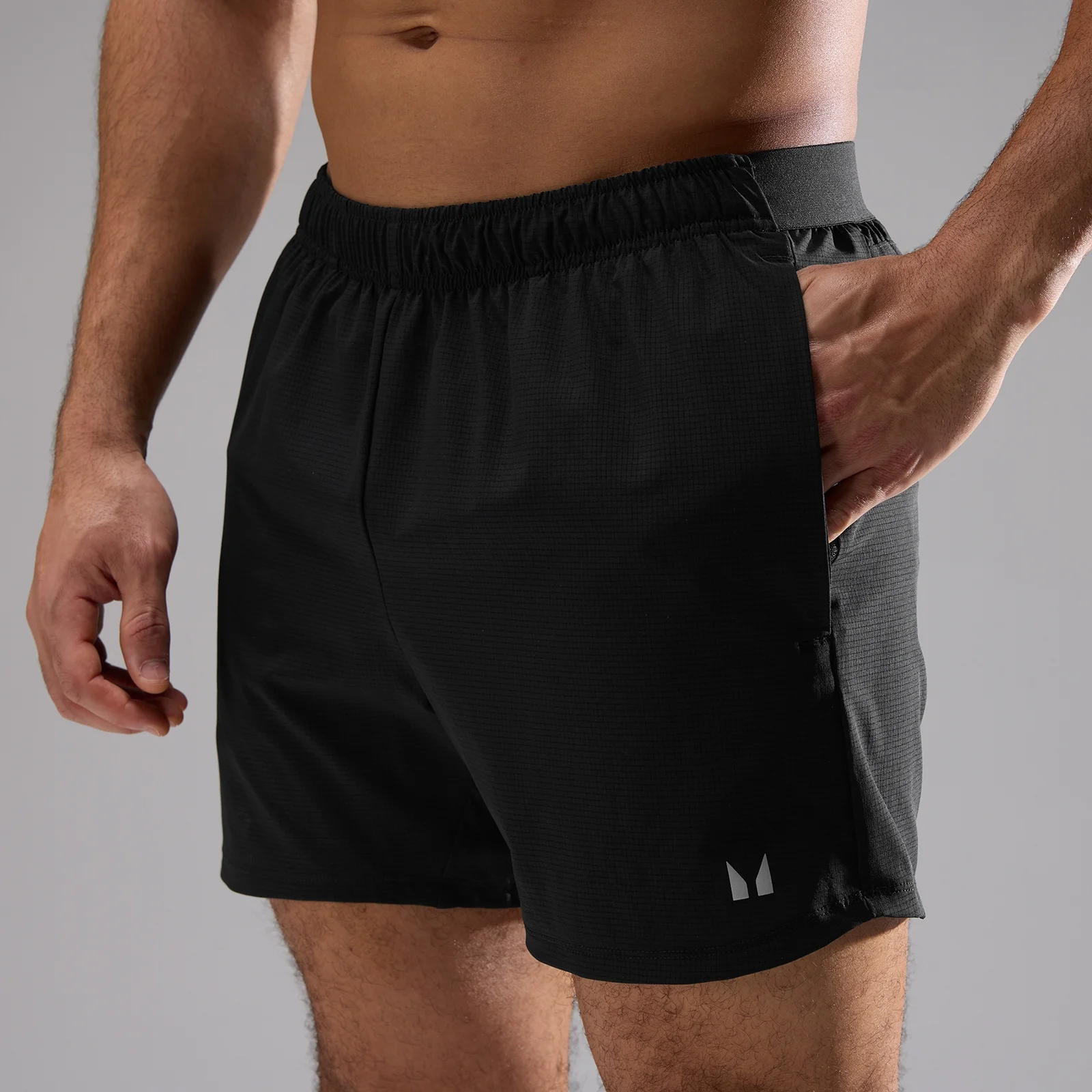 MP メンズ Velocity Ultra 5インチ 2-in-1 メッシュショートパンツ - ブラック - XXXL 画像 4
