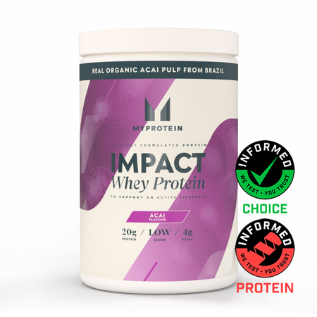 Impact ホエイ プロテイン - 600G - 20食分 - アサイーベリー