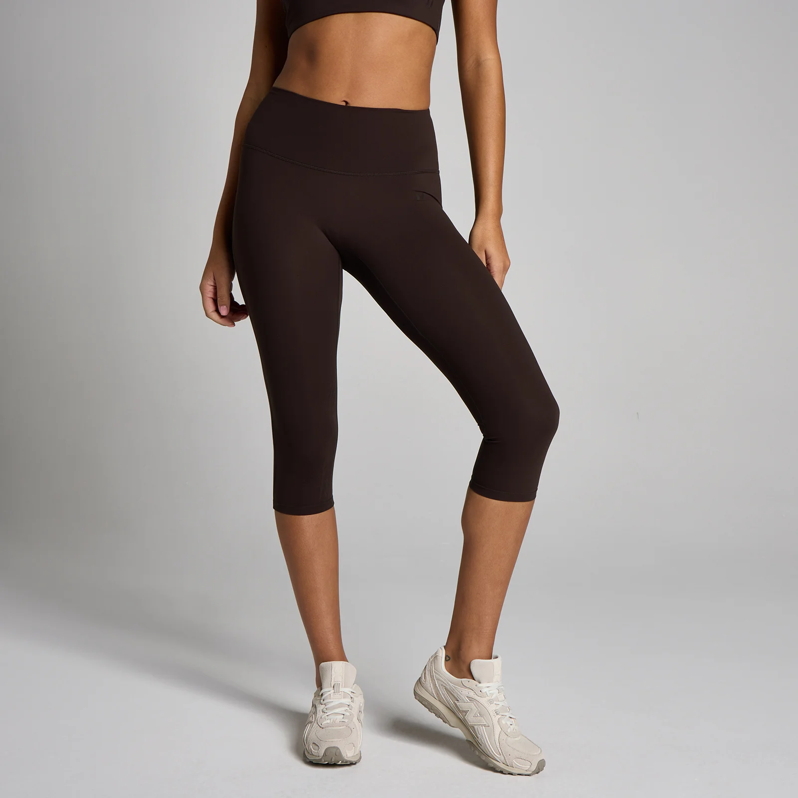 MP Women's Tempo カプリレギンス - ココア - XS 画像 1