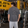 MP X Gold's Men's ウォッシュド グラフィック オーバーサイズTシャツ - ウォッシュドコール